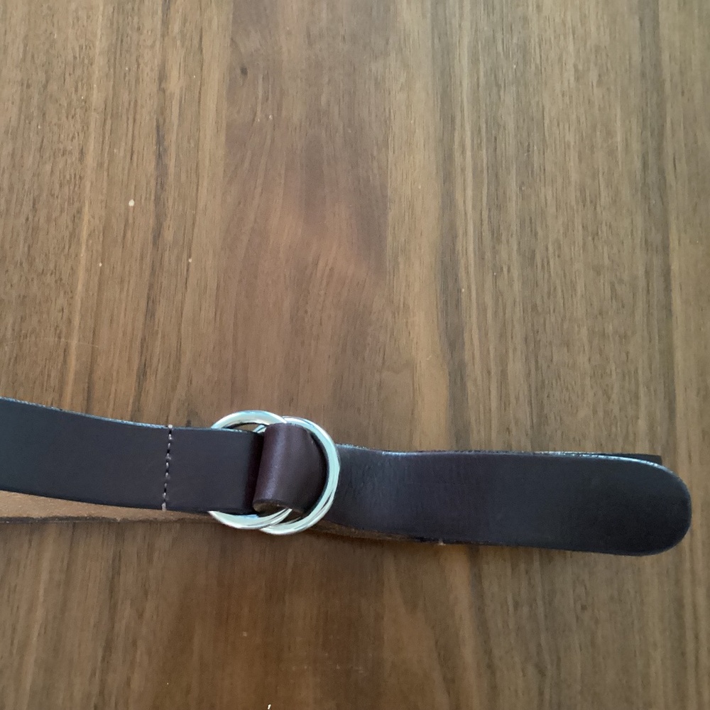 JUTTA NEWMANN brown Double-Ring Belt